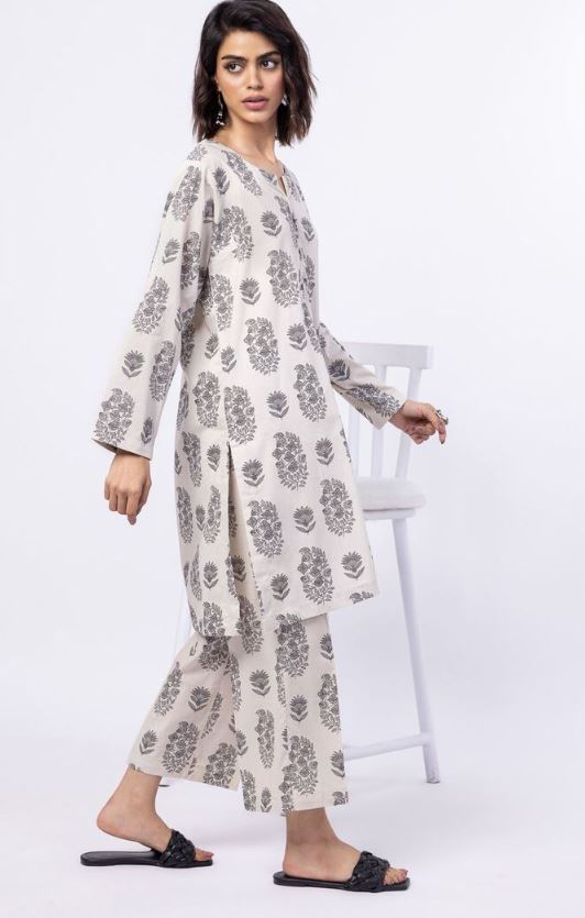 Khaadi - 2 Pcs Offwhite
