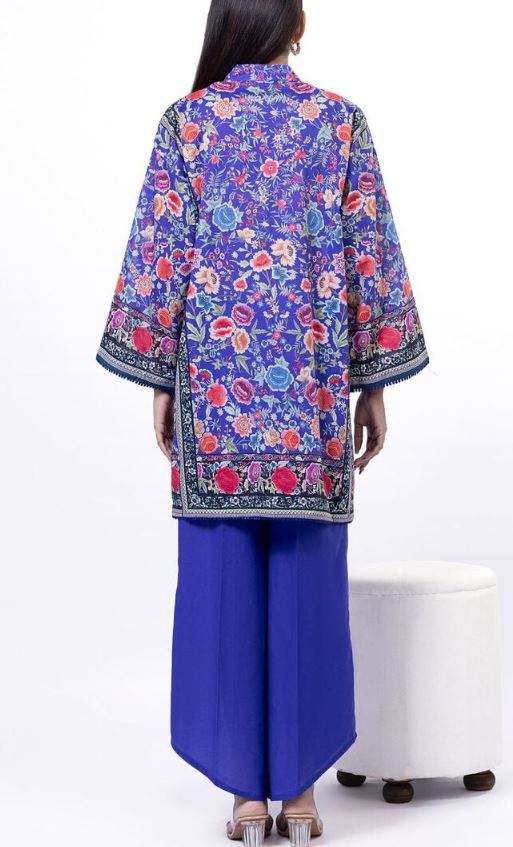 Khaadi - 2 PCs Unstitched Lawn Top and Bottom Lavender